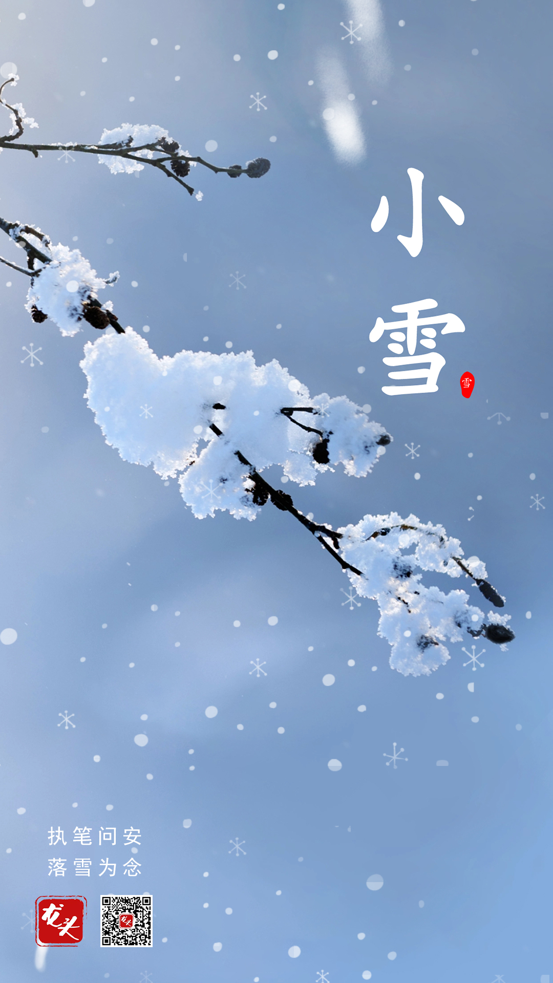 小雪浅冬薄念雪满人间