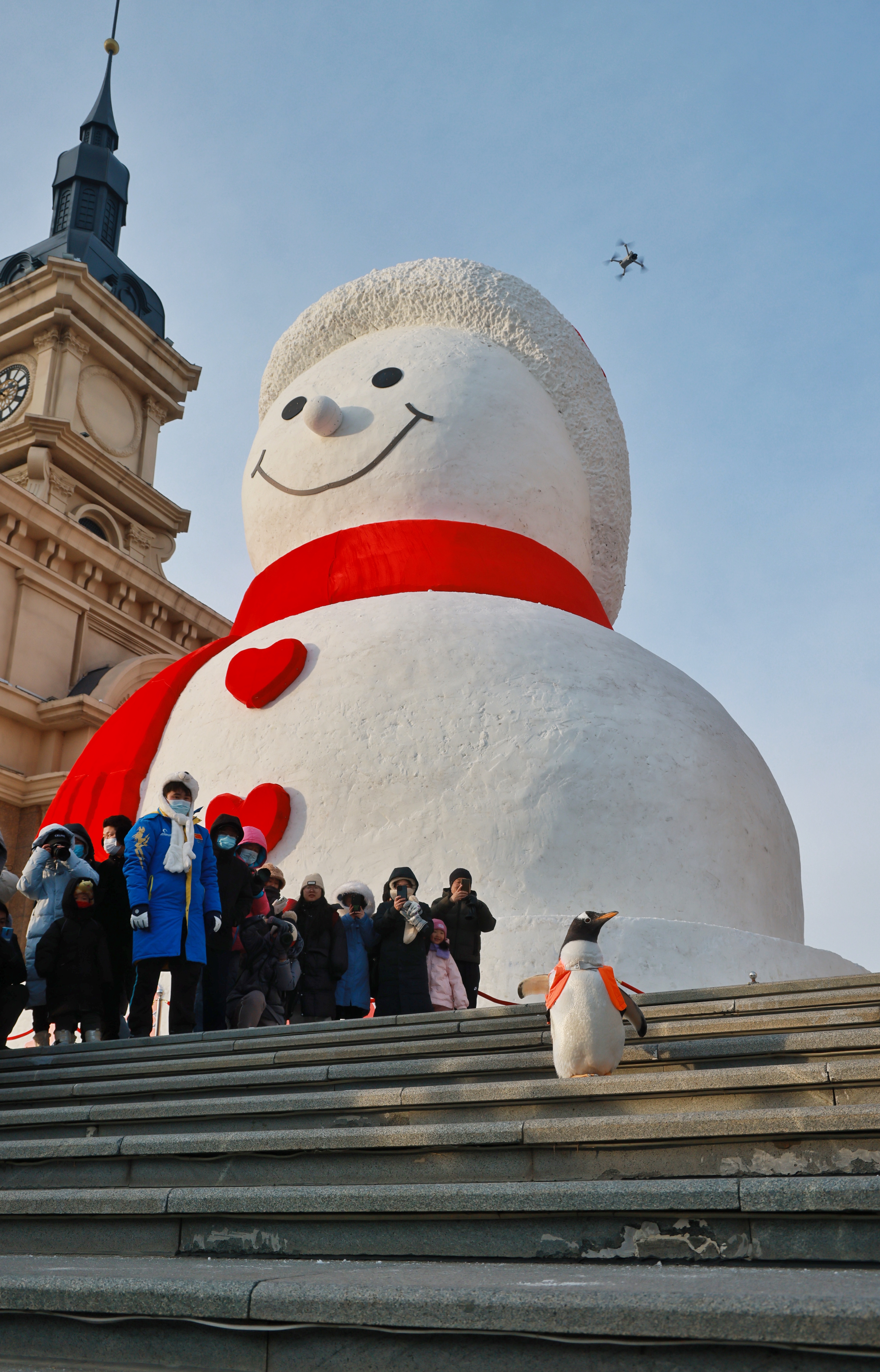 2022最美雪人图片